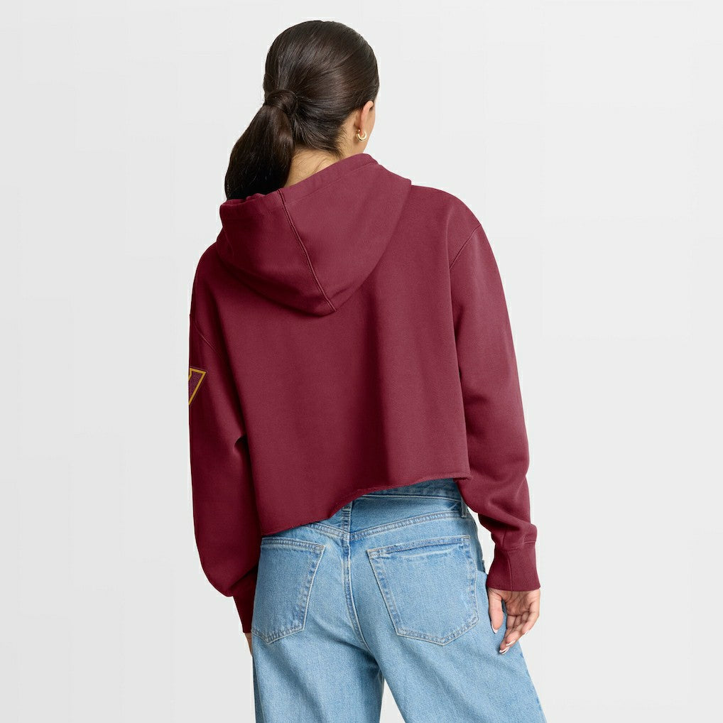 Washington Commanders Women's Oversized Hometown Heritage Cropped Hoodie | NFL US