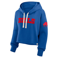 Buffalo Bills Women's Oversized Hometown Heritage Cropped Hoodie | NFL Near me
