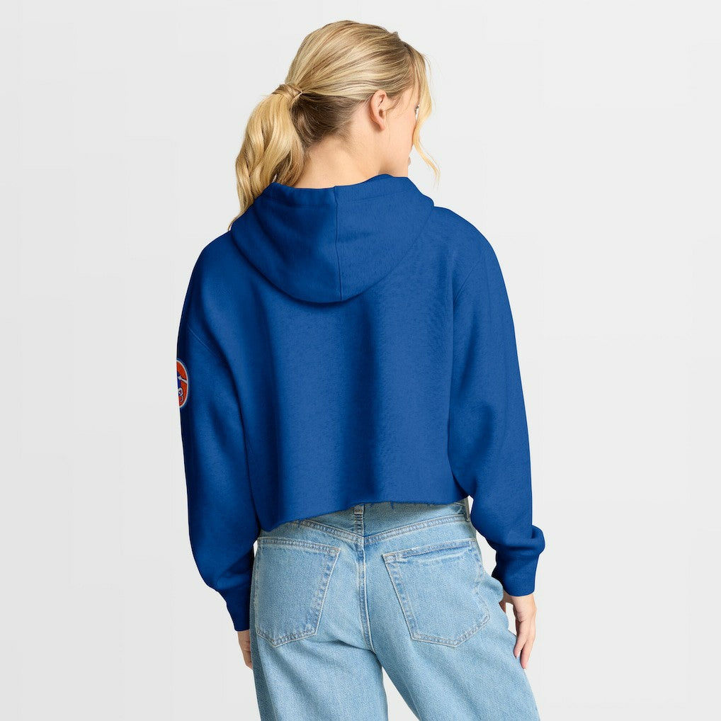 Denver Broncos Women's Oversized Hometown Heritage Cropped Hoodie | NFL US