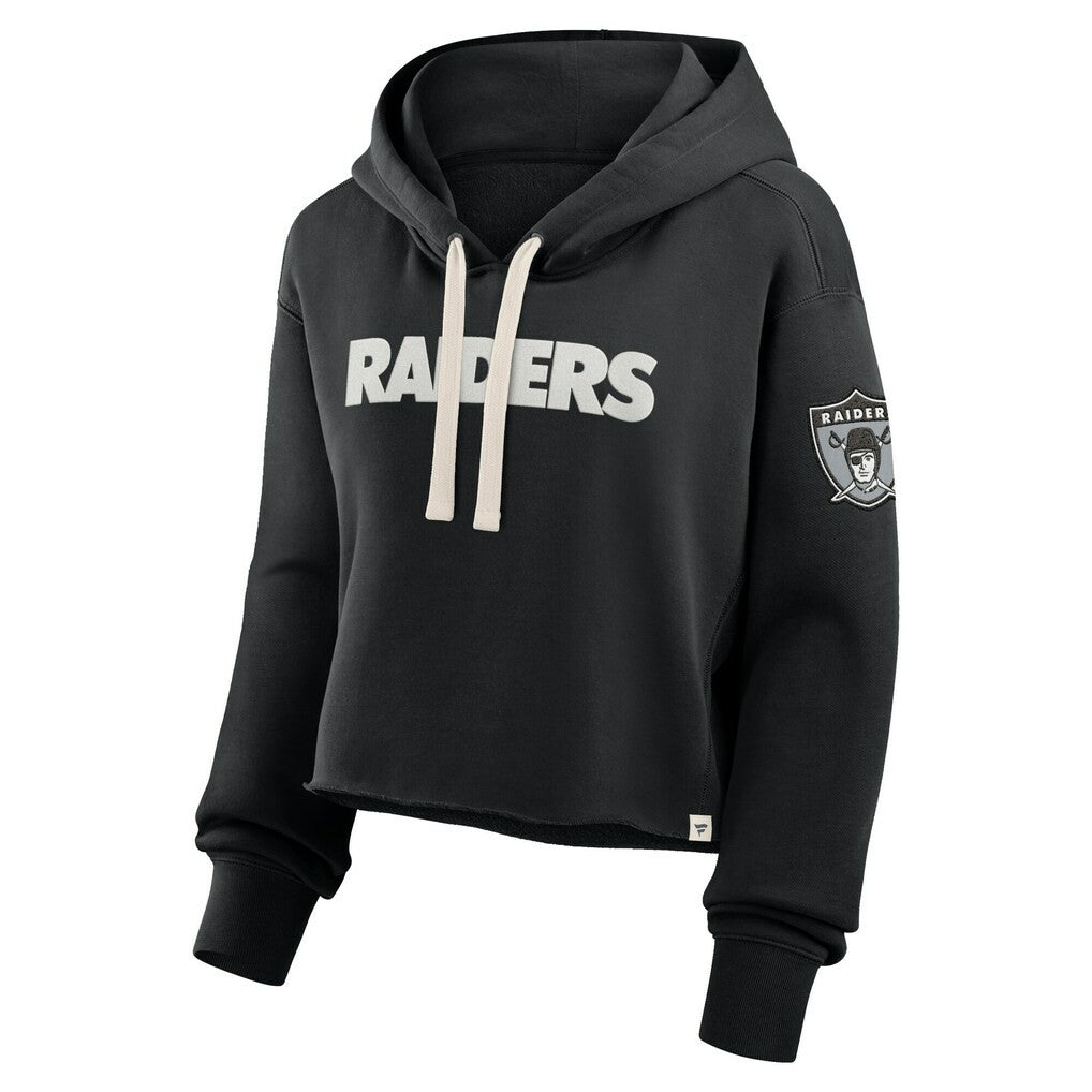 Las Vegas Raiders Women's Oversized Hometown Heritage Cropped Hoodie | NFL Hot