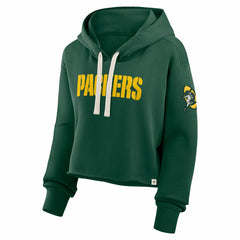 Green Bay Packers Women's Oversized Hometown Heritage Cropped Hoodie | NFL On sale