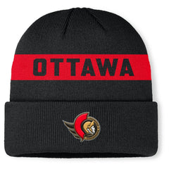 Ottawa Senators Fanatics Authentic Pro Rink Cuffed Knit Hat -  NHL Hats