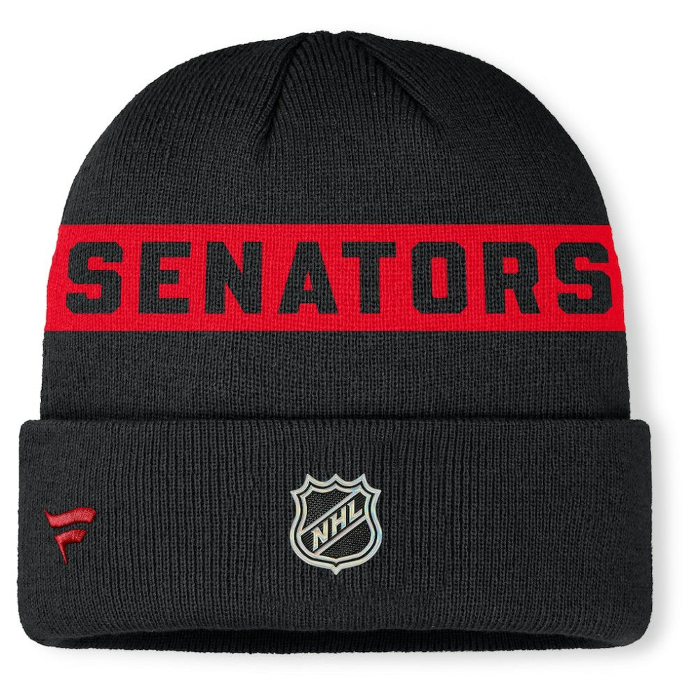 Ottawa Senators Fanatics Authentic Pro Rink Cuffed Knit Hat -  NHL Hats