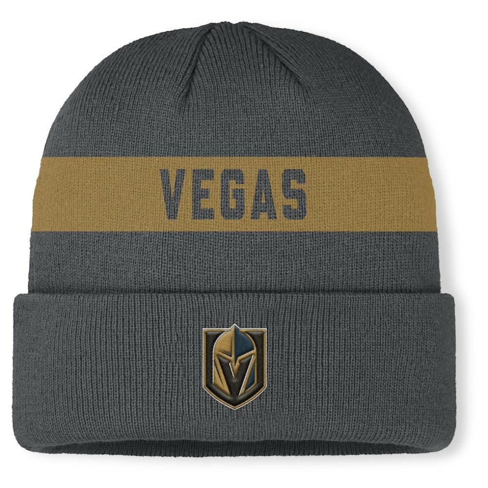 Vegas Golden Knights Fanatics Authentic Pro Rink Cuffed Knit Hat -  NHL Hats