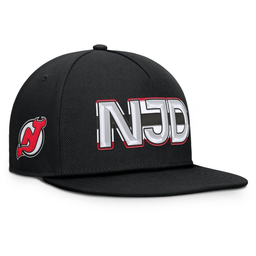 New Jersey Devils Fanatics Authentic Pro Rink Team Code Snapback Hat -  NHL Jerseys