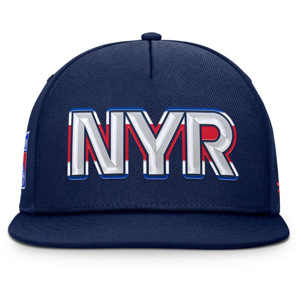 New York Rangers Fanatics Authentic Pro Rink Team Code Snapback Hat -  NHL Hats