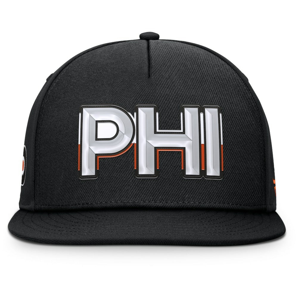 Philadelphia Flyers Fanatics Authentic Pro Rink Team Code Snapback Hat -  NHL Hats