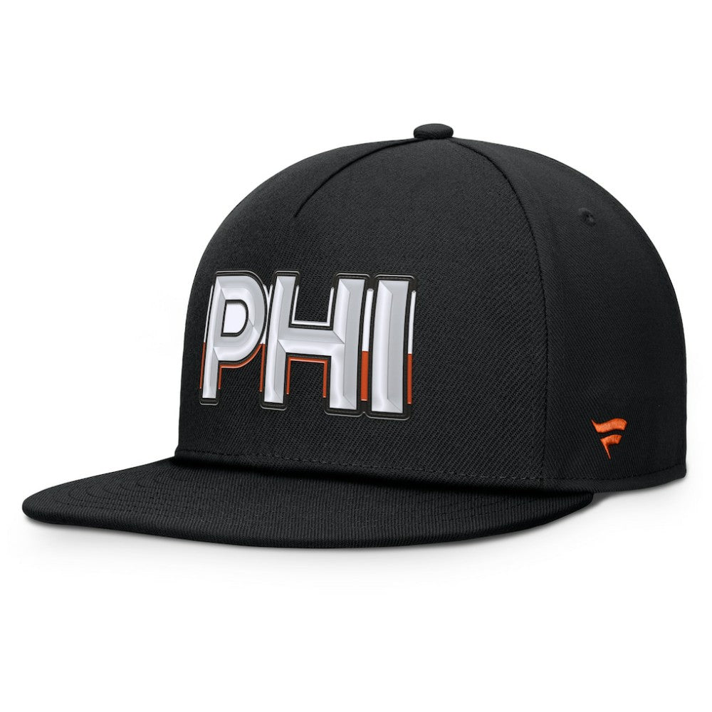 Philadelphia Flyers Fanatics Authentic Pro Rink Team Code Snapback Hat -  NHL Hats