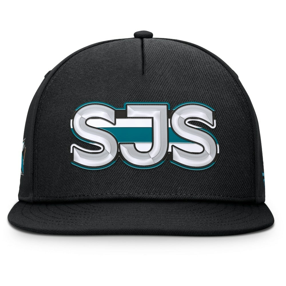 San Jose Sharks Fanatics Authentic Pro Rink Team Code Snapback Hat -  NHL Hats