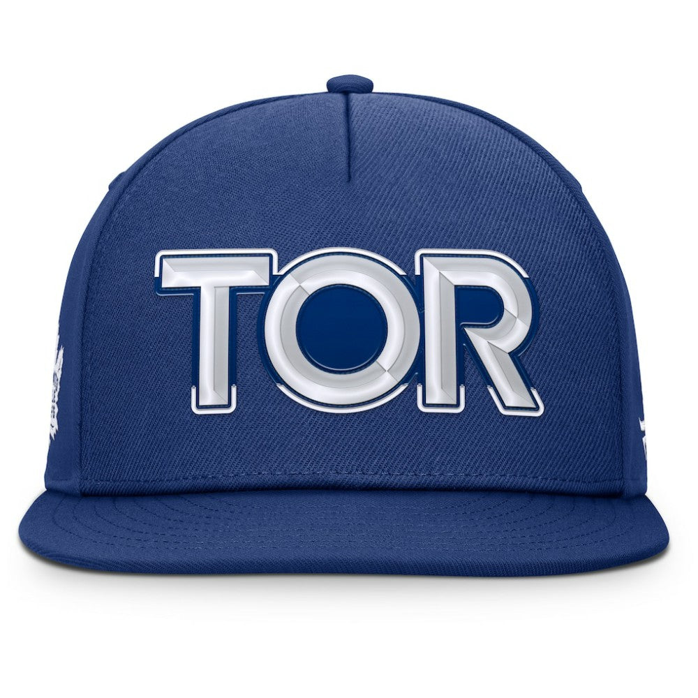 Toronto Maple Leafs Fanatics Authentic Pro Rink Team Code Snapback Hat -  NHL Hats