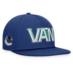 Vancouver Canucks Fanatics Authentic Pro Rink Team Code Snapback Hat -  NHL Hats