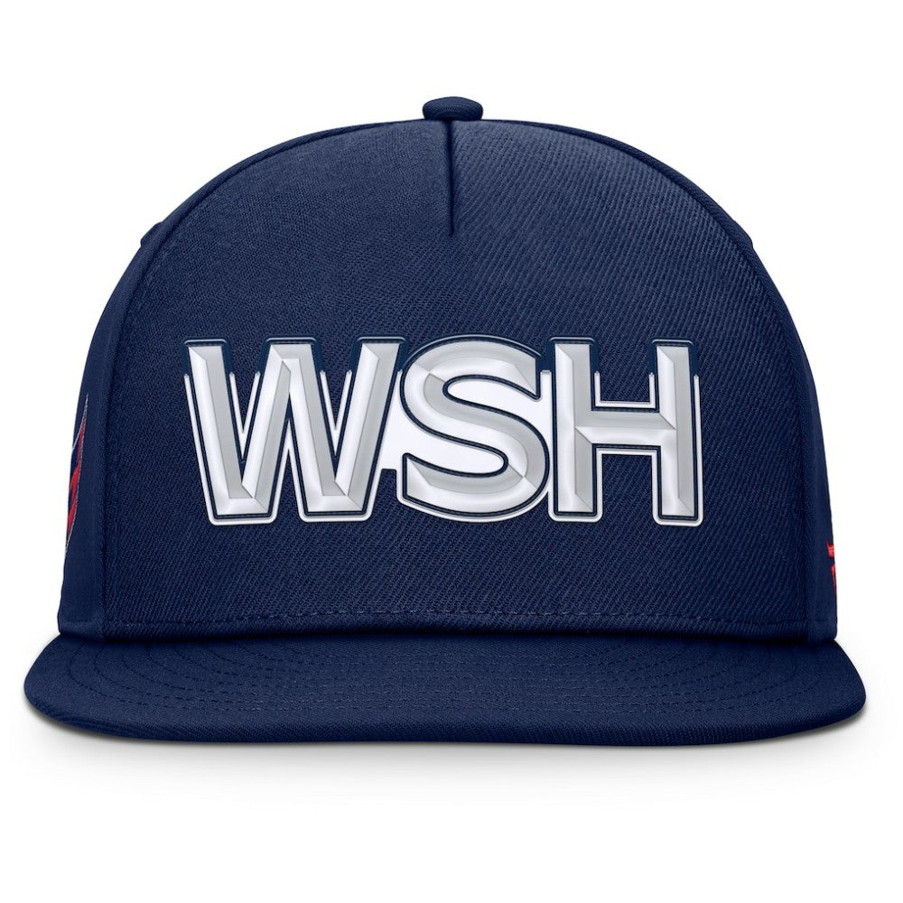 Washington Capitals Fanatics Authentic Pro Rink Team Code Snapback Hat -  NHL Hats