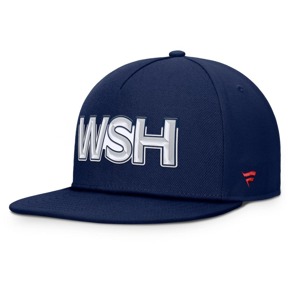 Washington Capitals Fanatics Authentic Pro Rink Team Code Snapback Hat -  NHL Hats