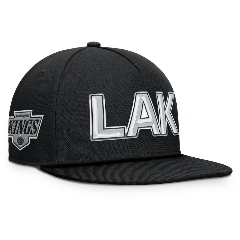 Los Angeles Kings Fanatics Authentic Pro Rink Team Code Snapback Hat -  NHL Hats