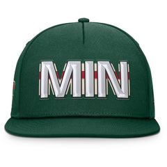 Minnesota Wild Fanatics Authentic Pro Rink Team Code Snapback Hat -  NHL Hats