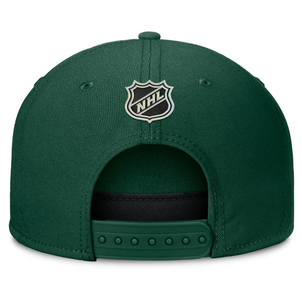Minnesota Wild Fanatics Authentic Pro Rink Team Code Snapback Hat -  NHL Hats