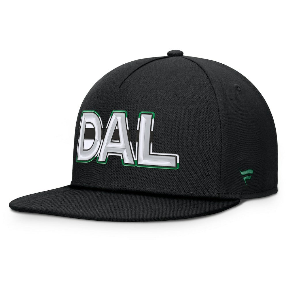 Dallas Stars Fanatics Authentic Pro Rink Team Code Snapback Hat -  NHL Hats