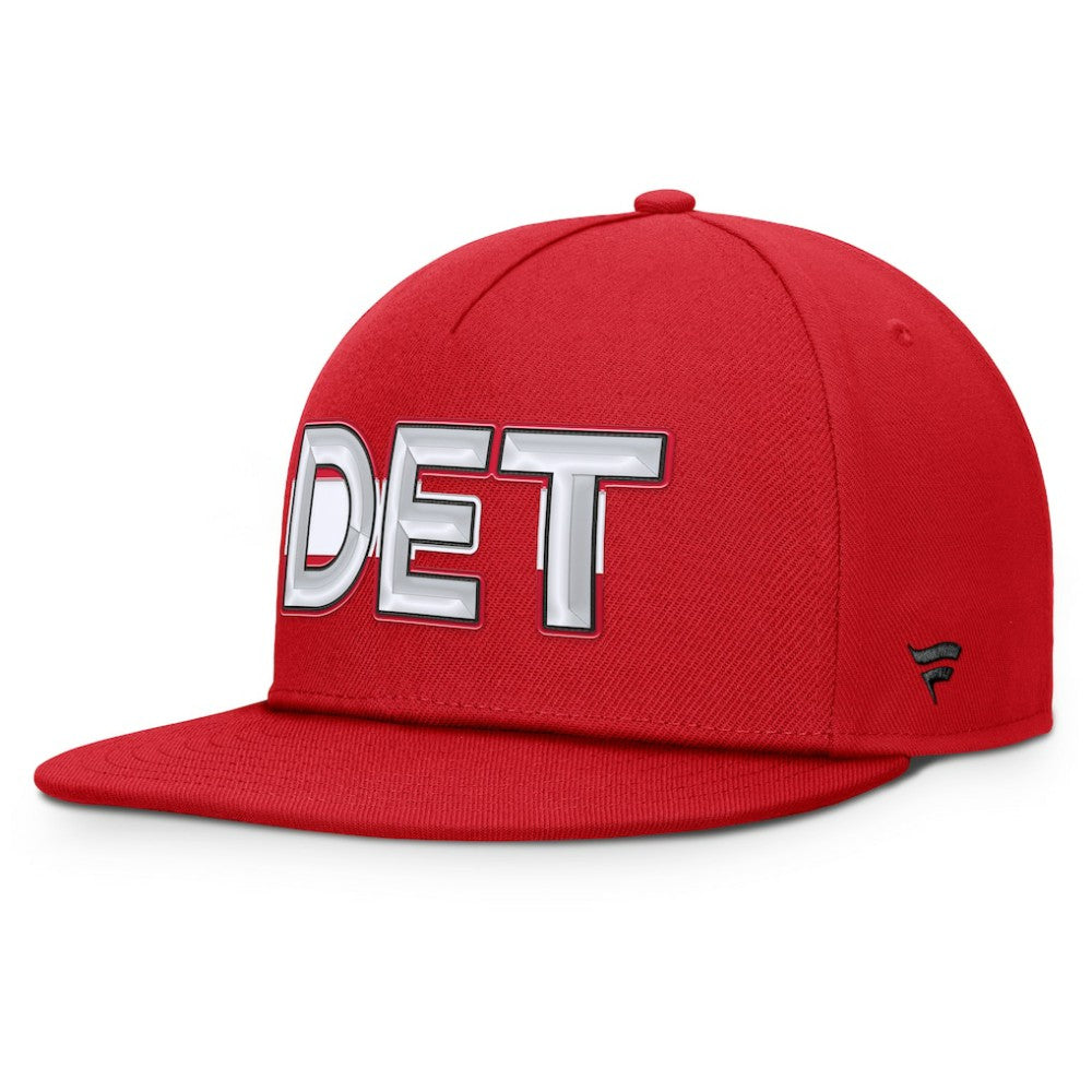 Detroit Red Wings Fanatics Authentic Pro Rink Team Code Snapback Hat -  NHL Hats