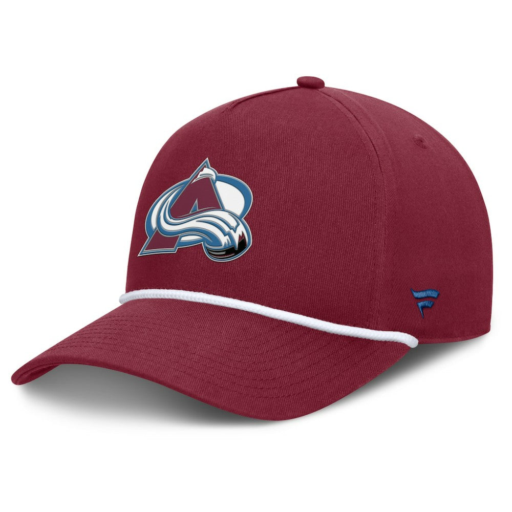 Colorado Avalanche Fanatics Authentic Pro Rink Roper A-Frame Adjustable Hat -  NHL Hats