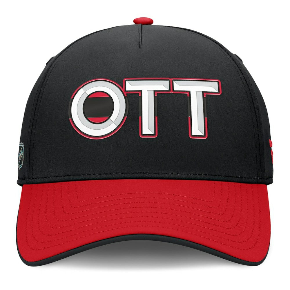 Ottawa Senators Fanatics Authentic Pro Rink Team Code Flex Hat -  NHL Hats