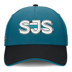 San Jose Sharks Fanatics Authentic Pro Rink Team Code Flex Hat -  NHL Hats