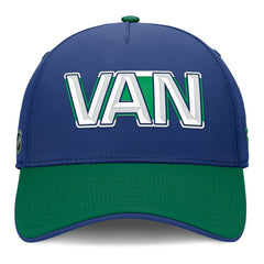 Vancouver Canucks Fanatics Authentic Pro Rink Team Code Flex Hat -  NHL Hats