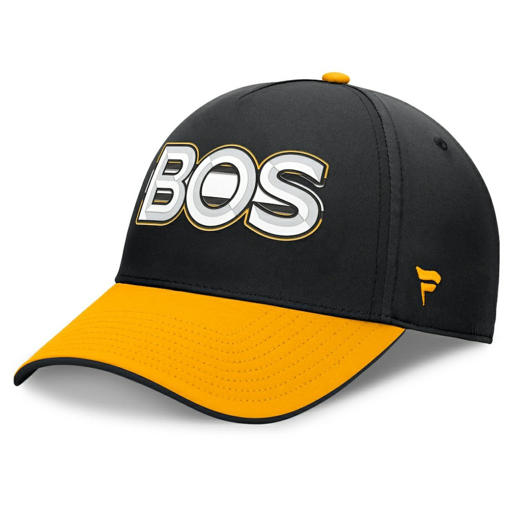 Boston Bruins Fanatics Authentic Pro Rink Team Code Flex Hat -  NHL Hats