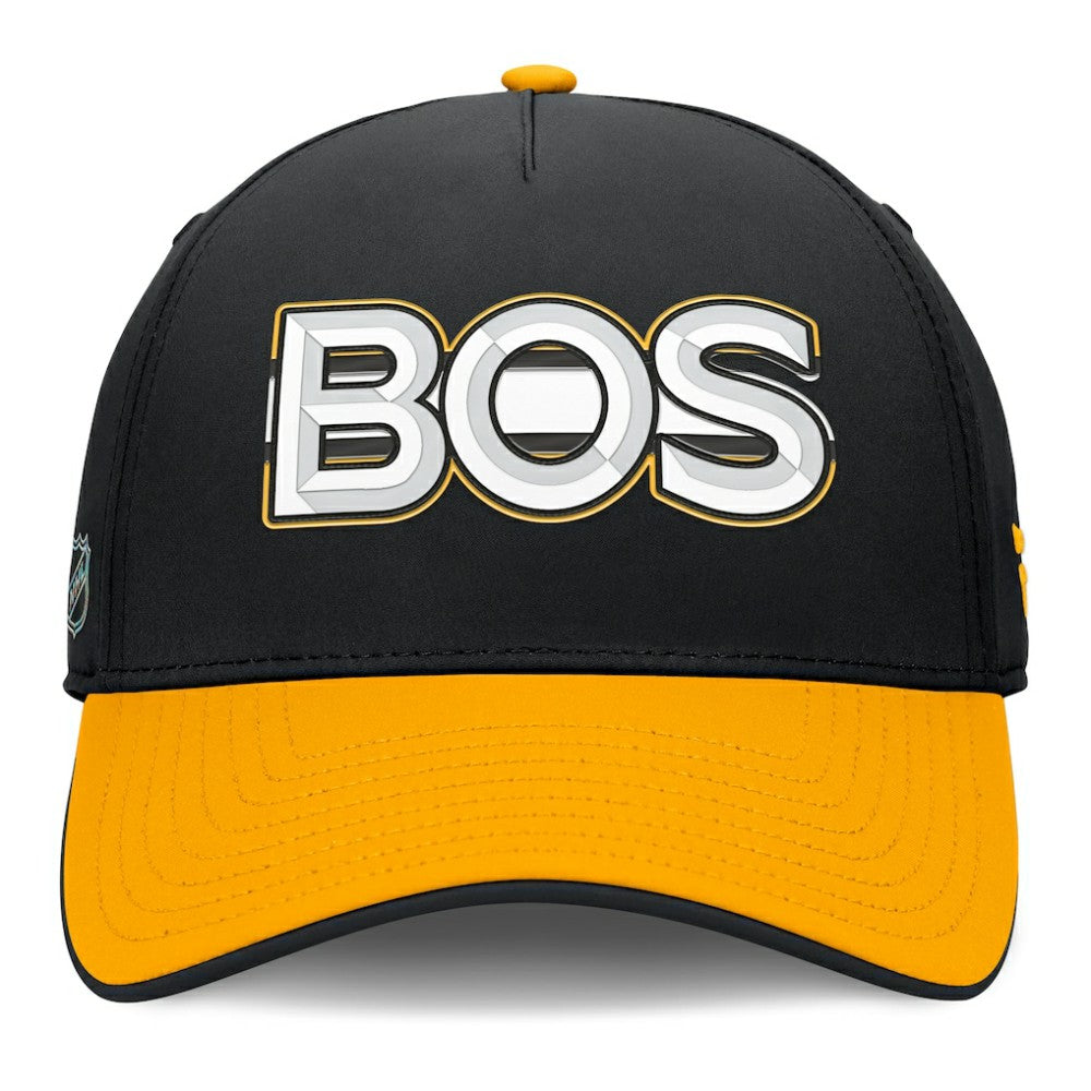 Boston Bruins Fanatics Authentic Pro Rink Team Code Flex Hat -  NHL Hats
