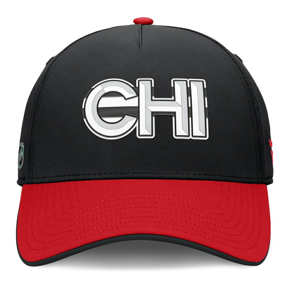 Chicago Blackhawks Fanatics Authentic Pro Rink Team Code Flex Hat -  NHL Hats