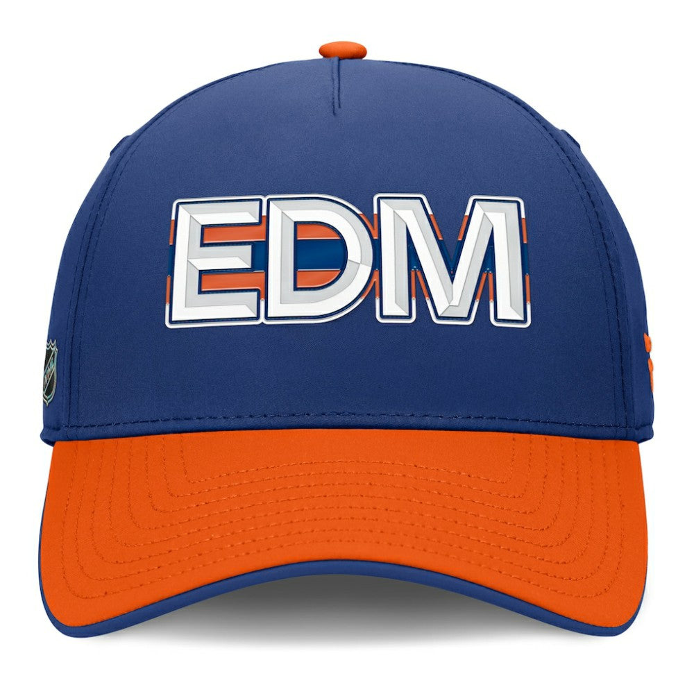 Edmonton Oilers Fanatics Authentic Pro Rink Team Code Flex Hat -  NHL Hats