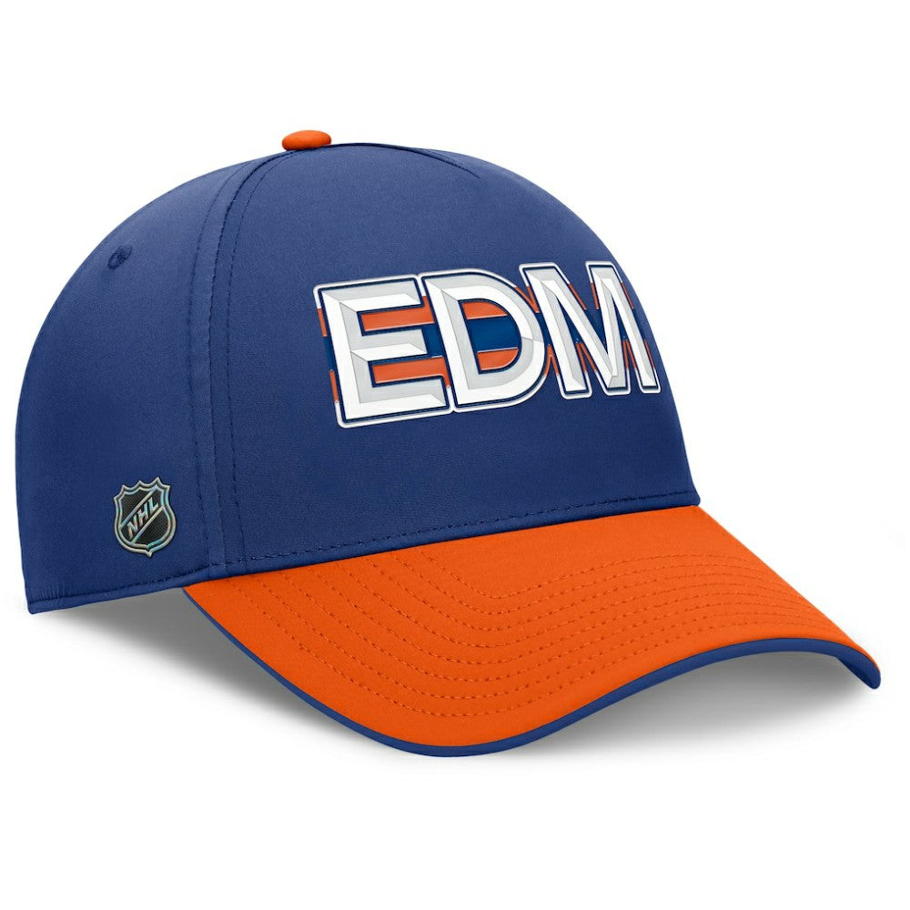 Edmonton Oilers Fanatics Authentic Pro Rink Team Code Flex Hat -  NHL Hats