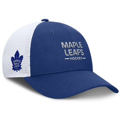 Toronto Maple Leafs Fanatics Authentic Pro Rink Lockup Adjustable Trucker Hat -  NHL Hats