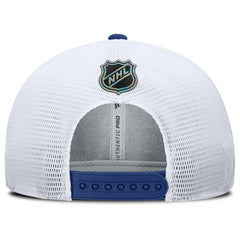 Toronto Maple Leafs Fanatics Authentic Pro Rink Lockup Adjustable Trucker Hat -  NHL Hats