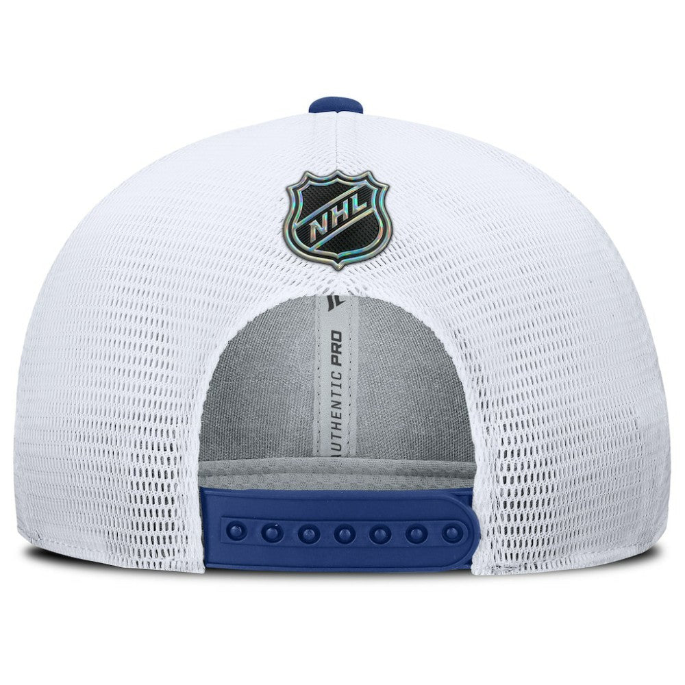 Vancouver Canucks Fanatics Authentic Pro Rink Lockup Adjustable Trucker Hat -  NHL Hats