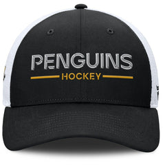 Pittsburgh Penguins Fanatics Authentic Pro Rink Lockup Adjustable Trucker Hat -  NHL Hats