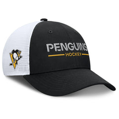 Pittsburgh Penguins Fanatics Authentic Pro Rink Lockup Adjustable Trucker Hat -  NHL Hats