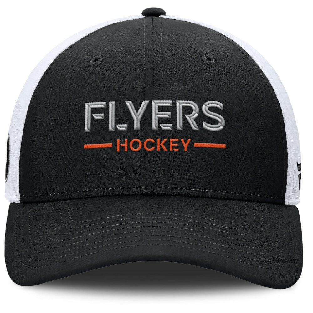 Philadelphia Flyers Fanatics Authentic Pro Rink Lockup Adjustable Trucker Hat -  NHL Hats