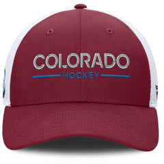 Colorado Avalanche Fanatics Authentic Pro Rink Lockup Adjustable Trucker Hat -  NHL Hats