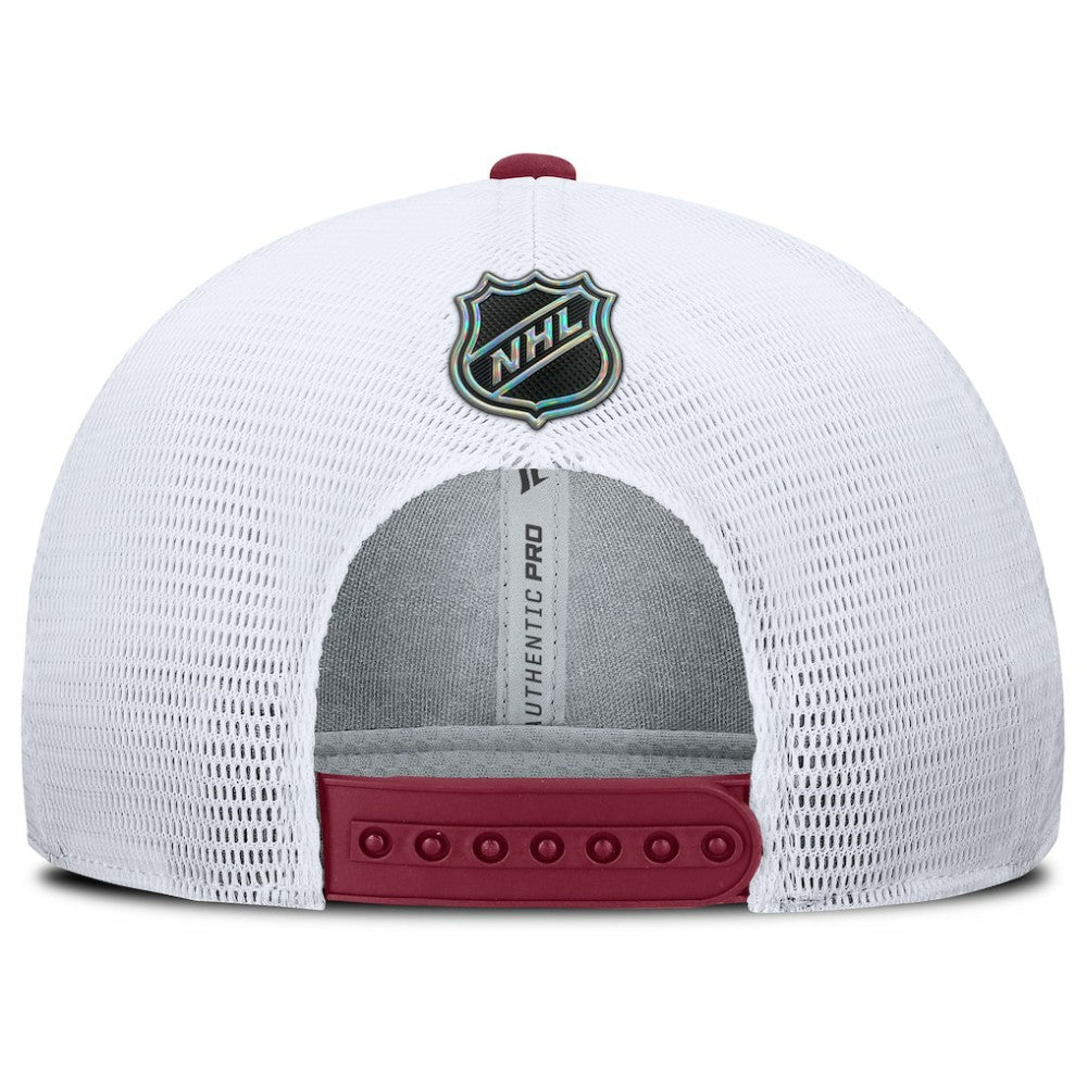 Colorado Avalanche Fanatics Authentic Pro Rink Lockup Adjustable Trucker Hat -  NHL Hats