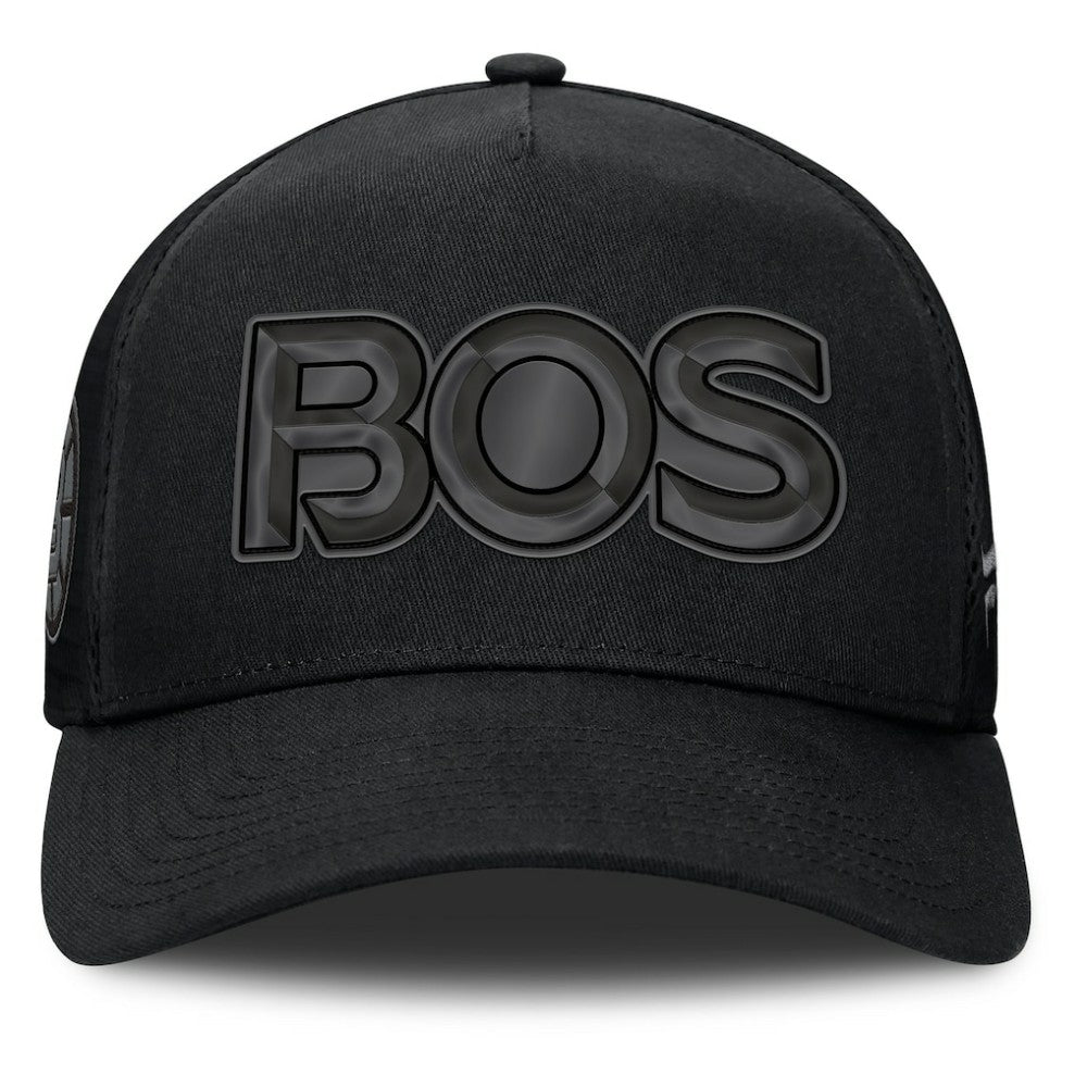 Boston Bruins Fanatics Authentic Pro Road Team Code Trucker Adjustable Hat -  NHL Hats