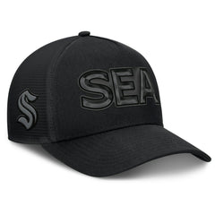 Seattle Kraken Fanatics Authentic Pro Road Team Code Trucker Adjustable Hat -  NHL Hats
