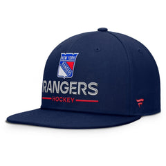 New York Rangers Fanatics Authentic Pro Rink Lockup Snapback Hat -  NHL Hats
