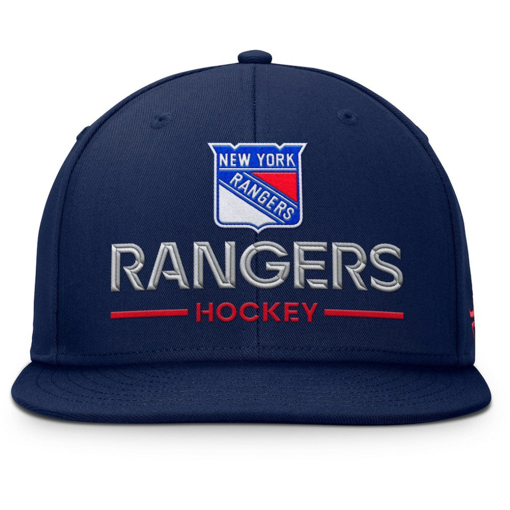 New York Rangers Fanatics Authentic Pro Rink Lockup Snapback Hat -  NHL Hats