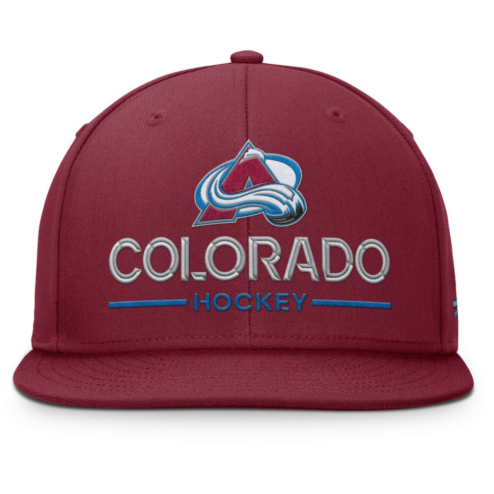 Colorado Avalanche Fanatics Authentic Pro Rink Lockup Snapback Hat -  NHL Hats