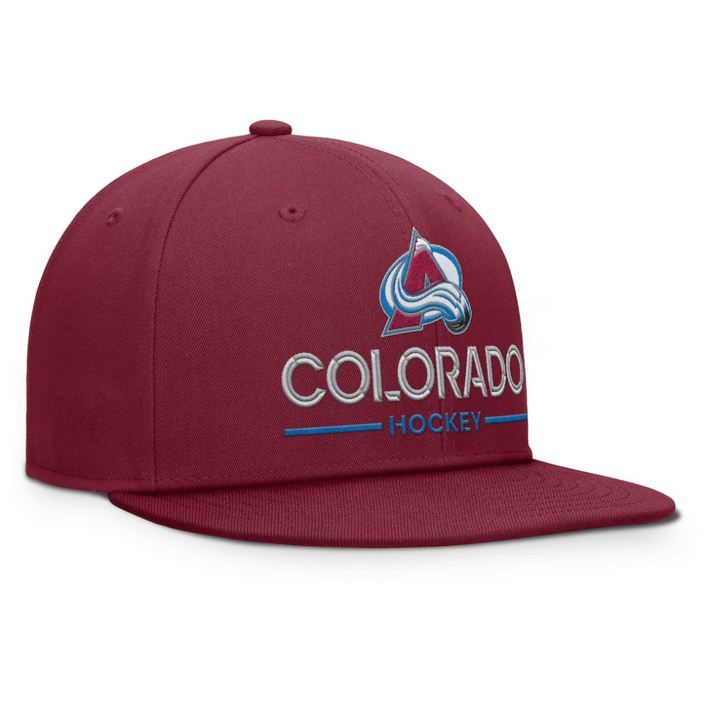 Colorado Avalanche Fanatics Authentic Pro Rink Lockup Snapback Hat -  NHL Hats