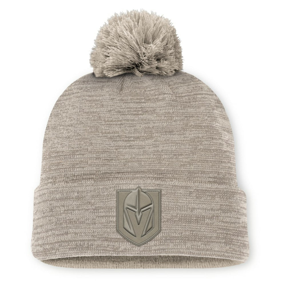 Vegas Golden Knights Fanatics Authentic Pro Road Cuffed Knit Hat with Pom -  NHL Hats
