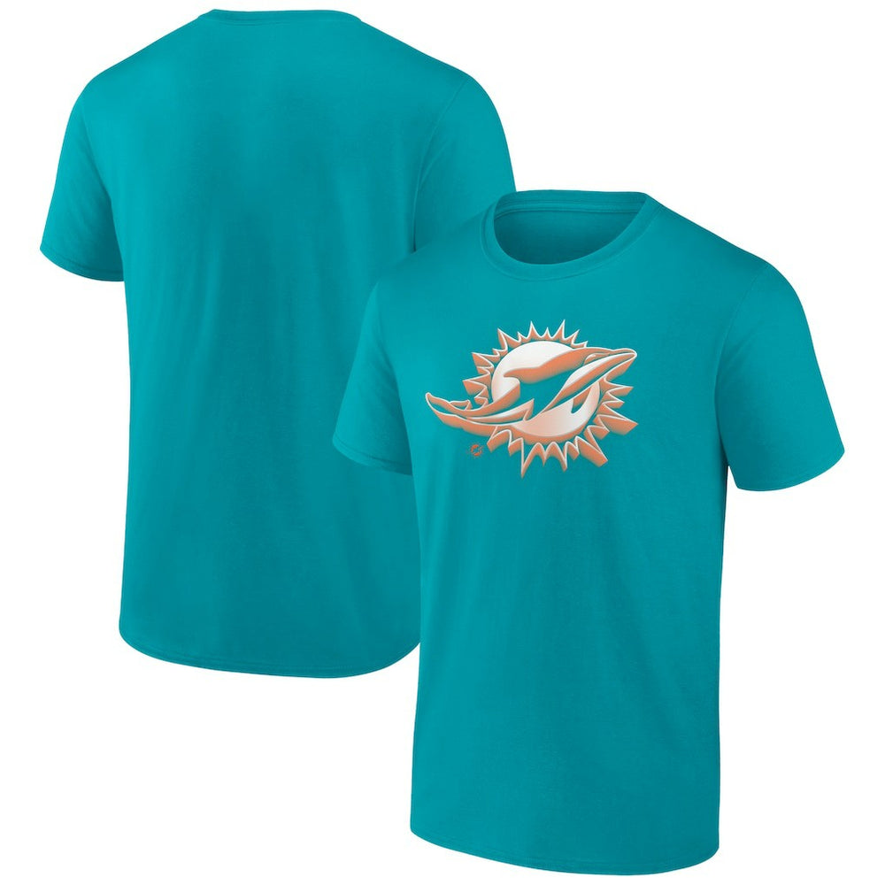 Miami Dolphins Chrome Dimension T-Shirt | NFL Hot