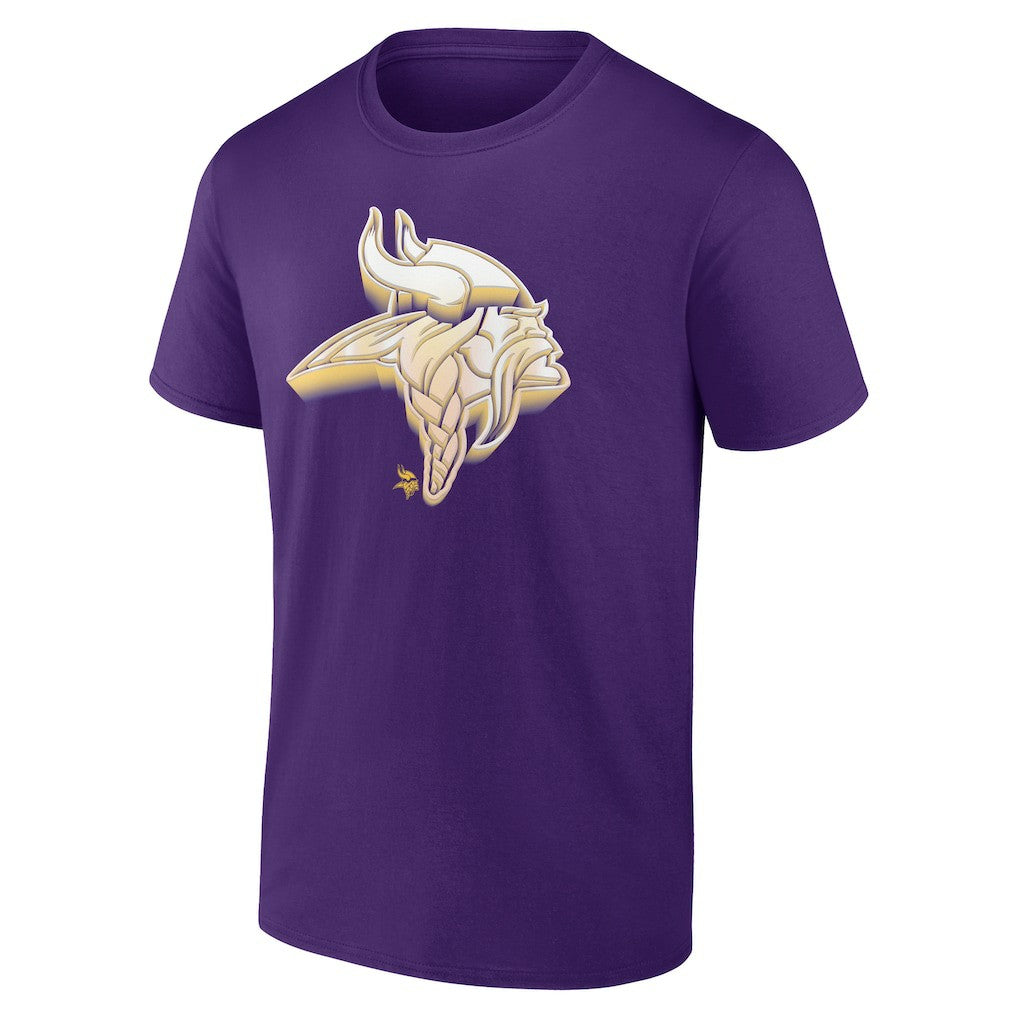 Minnesota Vikings Chrome Dimension T-Shirt | NFL New