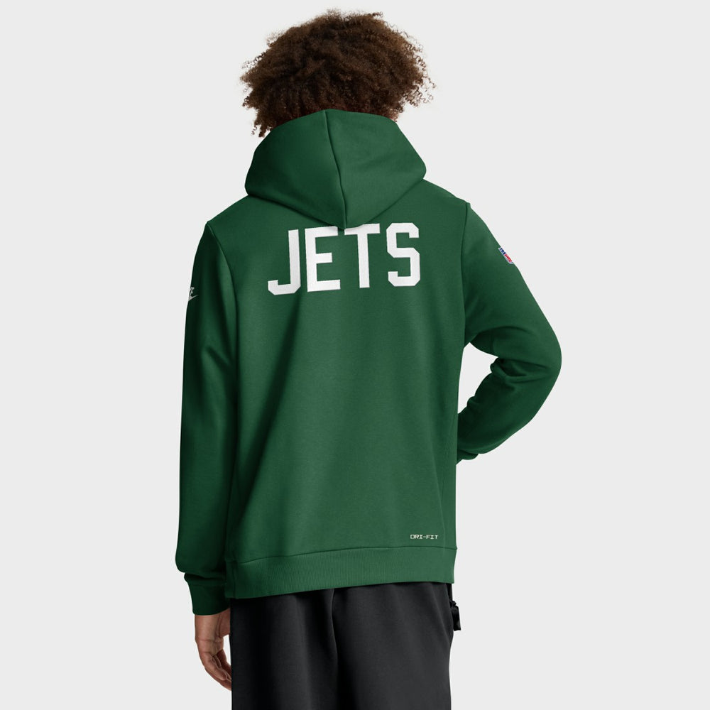 New York Jets Sideline Standard Issue Alt 2 Dri-FIT Hoodie | NFL Outlet