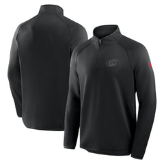 Carolina Hurricanes Fanatics Authentic Pro Tonal Rink Raglan Quarter-Zip Pullover -  NHL Pullover